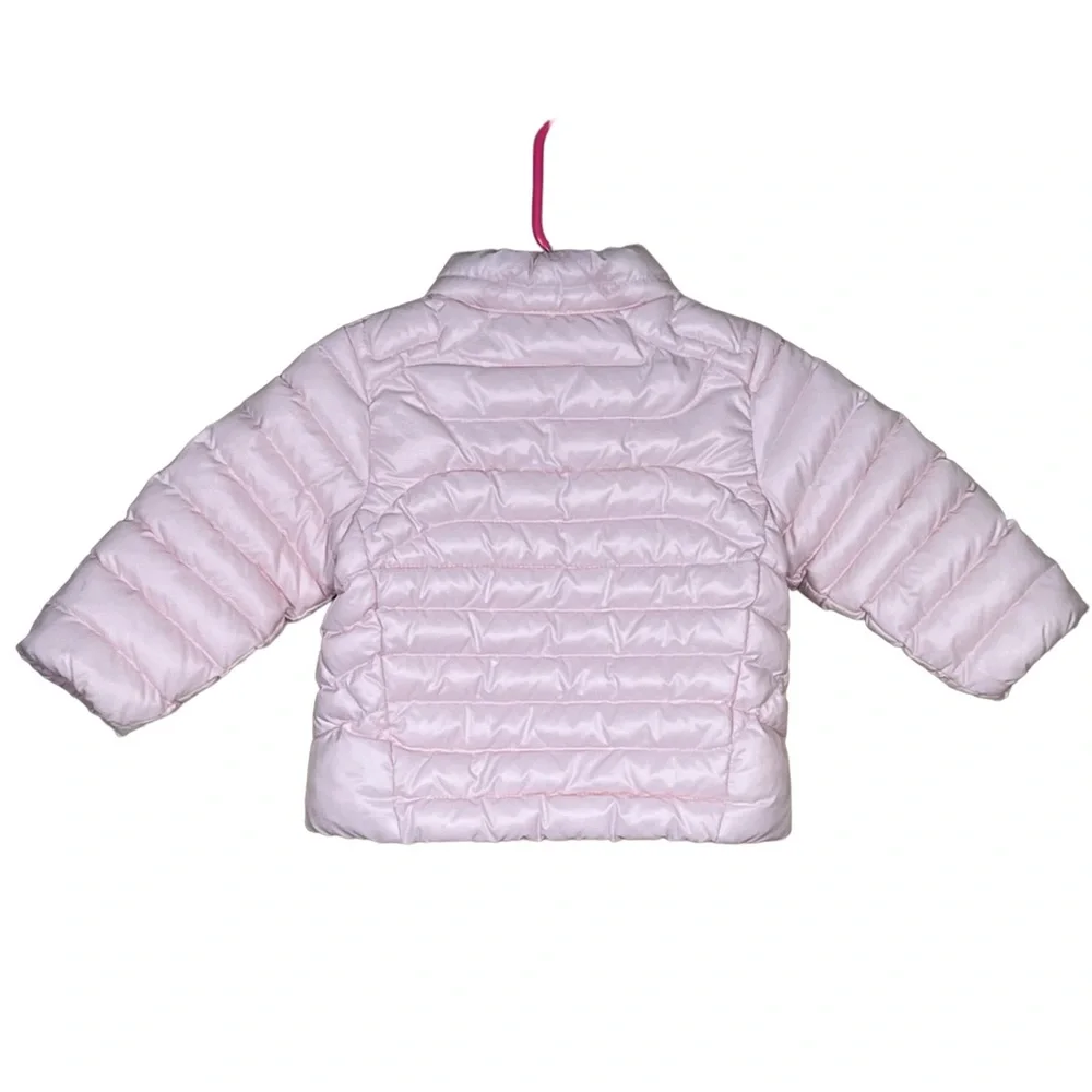 Ralph Lauren Infant Soft Pink Insulated Puffer Jacket Size 6 Months EUC